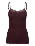 Rosemunde Rwbernadine Organic Sl Strap Lace T Brun