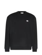 Calvin Klein Jeans Ls Eu 350Terry Badge Cn Swtshrt Svart