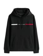 Tommy Hilfiger Hilfiger Chest Insert Hoody Svart