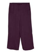 Vero Moda Vmmelaney Hw Loose Pant Wvn Noos Lila