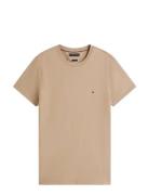 Tommy Hilfiger Stretch Slim Fit Tee Beige