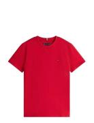 Tommy Hilfiger Essential Cotton Tee S/S Röd