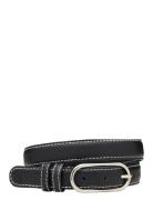 Becksöndergaard Glossy Nola Leather Belt Brun