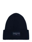 Tommy Hilfiger Tjm Linear Beanie Marinblå