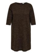ONLY Carmakoma Carmartha 3/4 Knee Dress Jrs Brun
