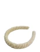 Pipol's Bazaar Furry Headband Beige Beige
