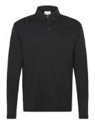 Calvin Klein Ls Supima Cotton Solid Polo Svart