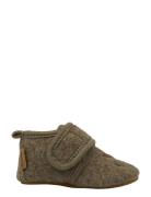 Mikk-line Prewalker Wool Embroidery Khaki Green