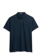 Superdry Essential Jersey Polo Marinblå