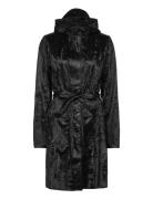 Rains Curve Long Jacket W3 Svart