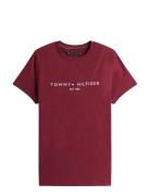 Tommy Hilfiger Tommy Logo Tee Burgundy