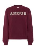 Kaffe Kaelenora Sweatshirt Burgundy