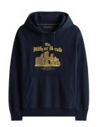 Tommy Hilfiger Herald Skyline Hoody Marinblå