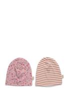 Petit Piao Beanie Hat 2 Pack Multi/patterned