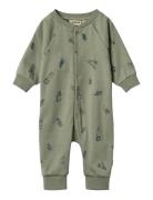 Wheat Jumpsuit L/S Lou Grön