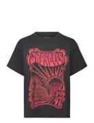 Wrangler Girlfriend Tee Svart