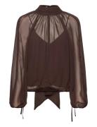 Dante6 Dante6-Sonia Bohemian Blouse Brun