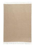 GANT Herringb Wool Throw Beige