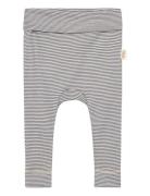 Petit Piao Ppdian Fold Leggings Stripe Nb Noos Marinblå