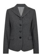 Bruun & Stengade Bs Maria Slim Fit Blazer Grå