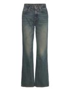 Hope Beat Jeans Mid Blue Dirty-30 Marinblå