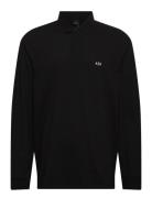 Armani Exchange Polo Shirt Svart
