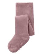 Name It Nbfwak Wo/Bl Pantyhose Solid Non Skid Rosa