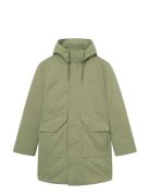 WOOD WOOD Wwhanes Parka Coat 25256 Grön