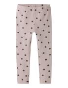 Name It Nmfvivian Glitter Legging Lila