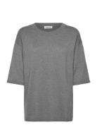 Soaked In Luxury Slsanja Pullover Ss Grå