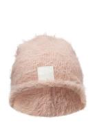 Elodie Details Furry Knit Beanie - Powder Pink Rosa