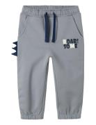 Name It Nmmnash Nreg Sweat Pant Bru Box Grå