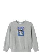 Name It Nkfakira Stitch Rlx Sweat Bru Wdi Grå
