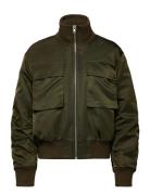 Copenhagen Studios Cph Bomber Jacket 1 Nylon Olive Khaki Green