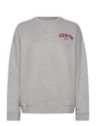 Lexington Clothing Logo Sweatshirt Grå