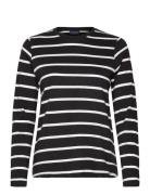 Lexington Clothing Long Sleeve Cotton Tee Svart