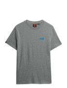 Superdry Essential Logo Emb Tee Grå