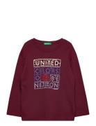 United Colors Of Benetton T-Shirt L/S Burgundy