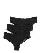 Lindex Brief Brazilian Reg Blenda Ao Svart
