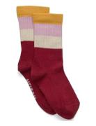 Melton Wide Stripes Socks Multi/patterned