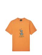 Mads Nørgaard Cotton Jersey Sweathart Frode Tee Orange