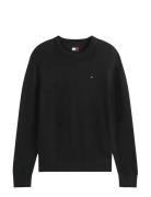 Tommy Jeans Tjm Slim Ess Sweater Ext Svart