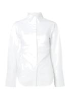 Malina Calisa Fitted Poplin Shirt Vit
