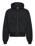 Hope Bubble Zip Hoodie Svart