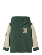 Name It Nmmnyree Ls Nreg Sweat Card Bru Grön