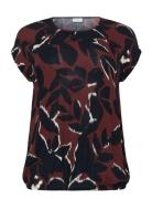 Kaffe Curve Kcami Stanley Printed Röd