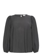 Kaffe Curve Kcviva Blouse Grå