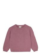 En Fant Pullover Knit W. Wool Lila