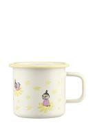 Muurla Moomin Enamel Mug Flowers 3,7Dl Gul