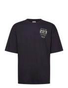 HALO Halo Graphic Boxy T-Shirt Marinblå